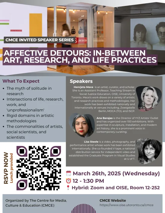Affective Detours: In-between Art, Research, and Life Practices