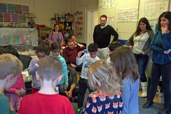 Observing a Dr. Joan Moss-designed perspective-taking lesson in Zoe Donoahue’s Grade One class