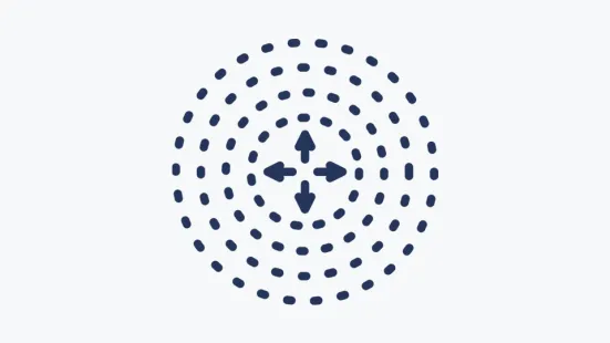 An illustration showing diffusion.