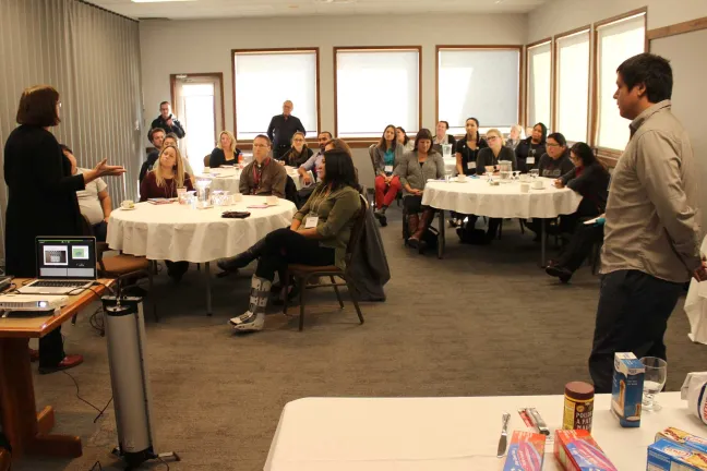 Presented by Trent University School of Education and Professional Learning Senior Lecturer Claire Mooney and Trent University Indigenous Bachelor of Education coordinator Bobby Henry